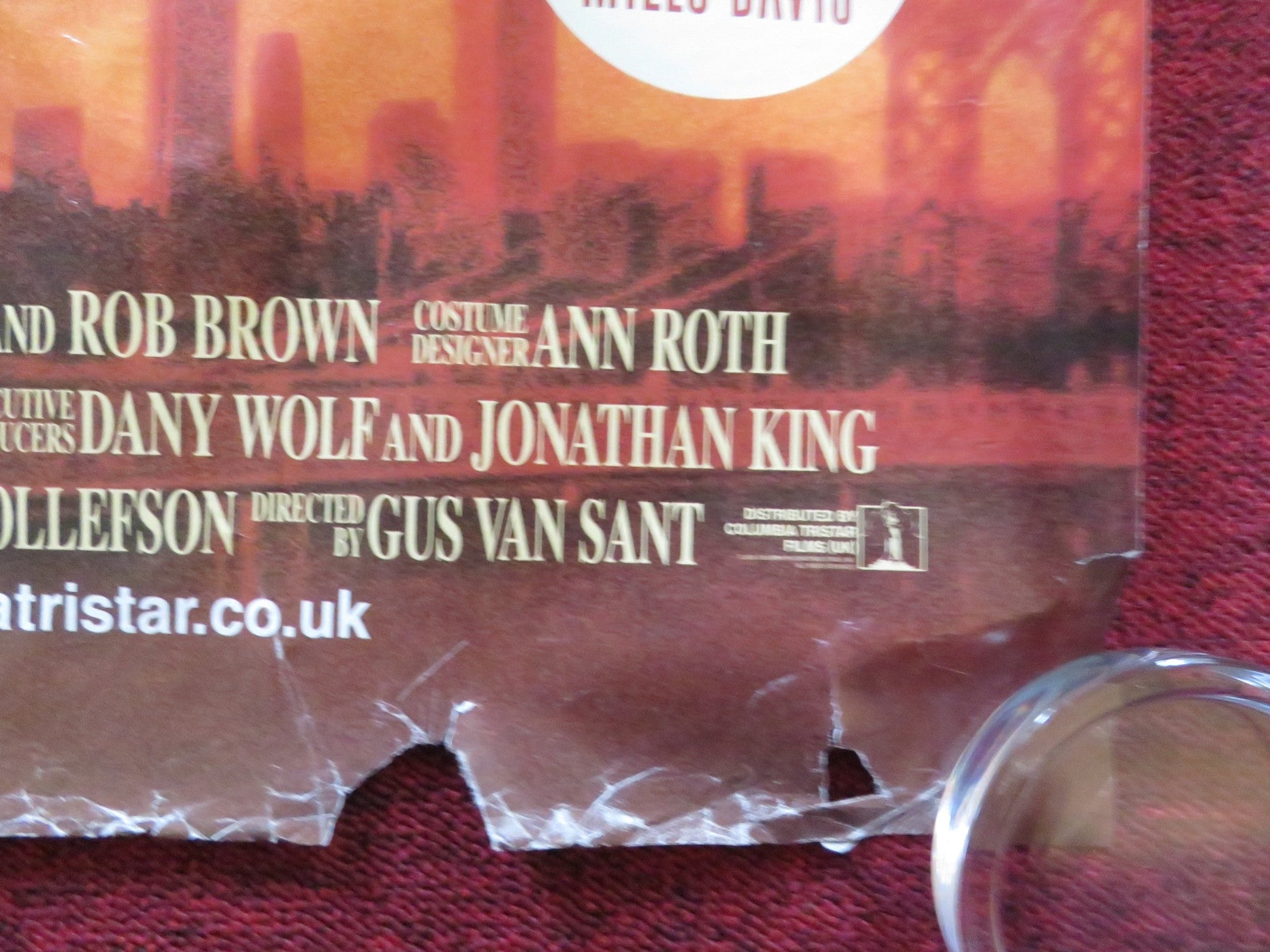 FINDING FORRESTER UK QUAD (30"x 40") ROLLED POSTER SEAN CONNERY ROB BROWN 2000 Rendezvous Cinema Movie posters