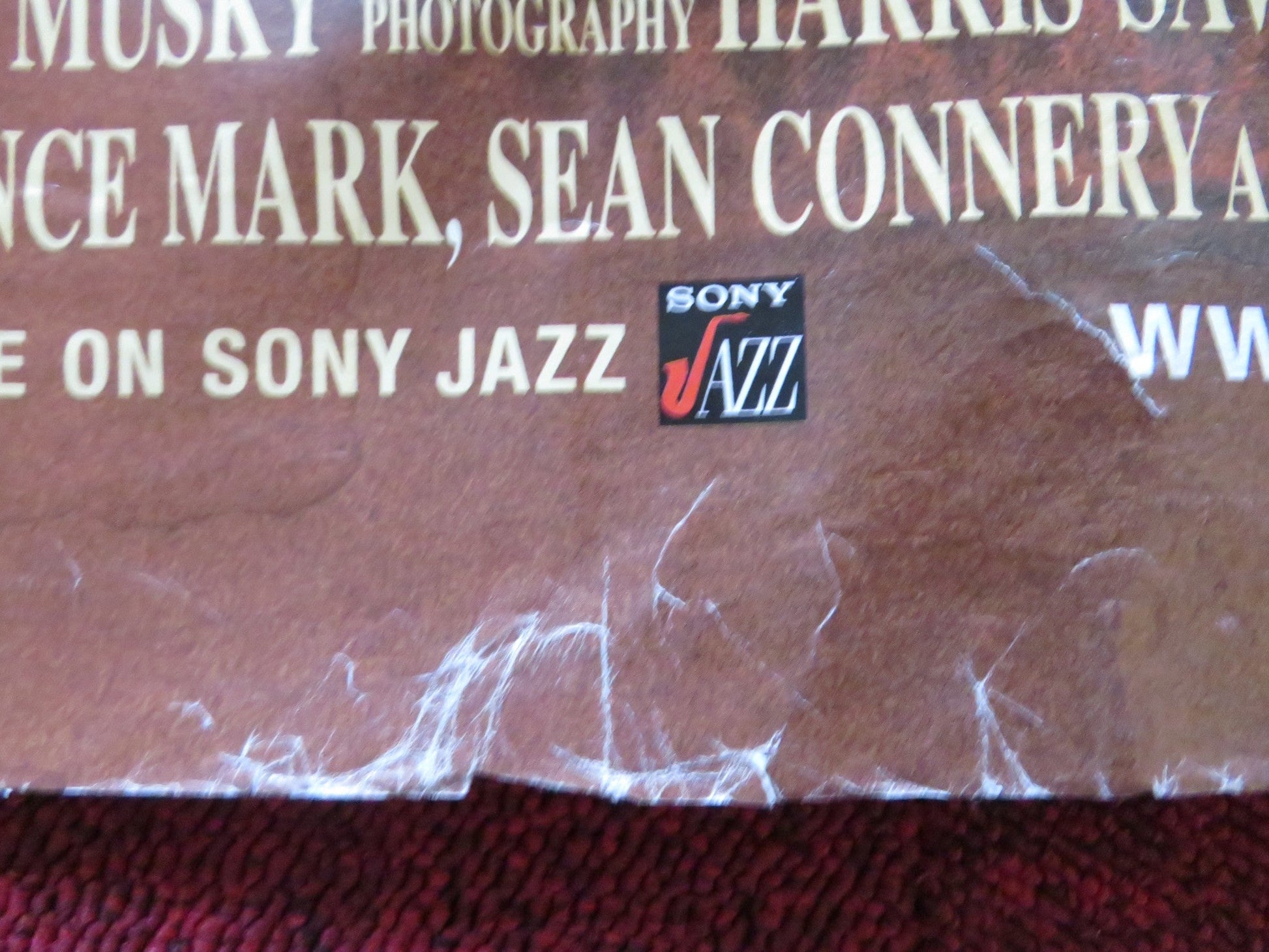 FINDING FORRESTER UK QUAD (30"x 40") ROLLED POSTER SEAN CONNERY ROB BROWN 2000 Rendezvous Cinema Movie posters