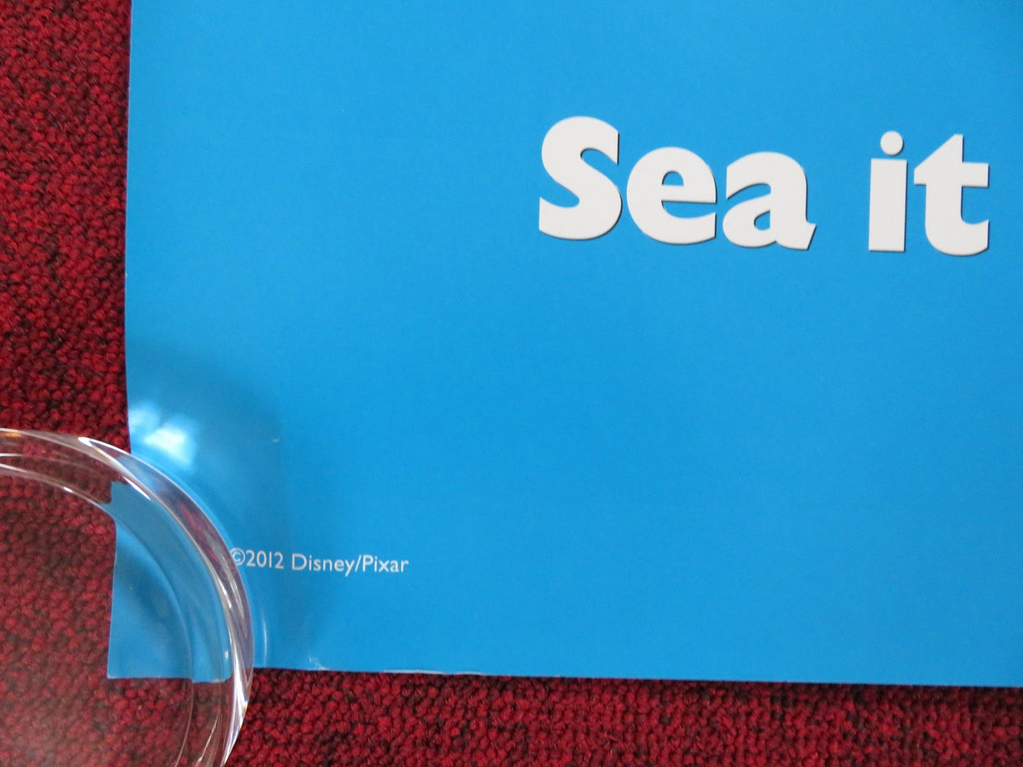 FINDING NEMO UK QUAD (30"x 40") ROLLED POSTER ALEXANDER GOULD E. DEGENERES 2003 Rendezvous Cinema Movie posters