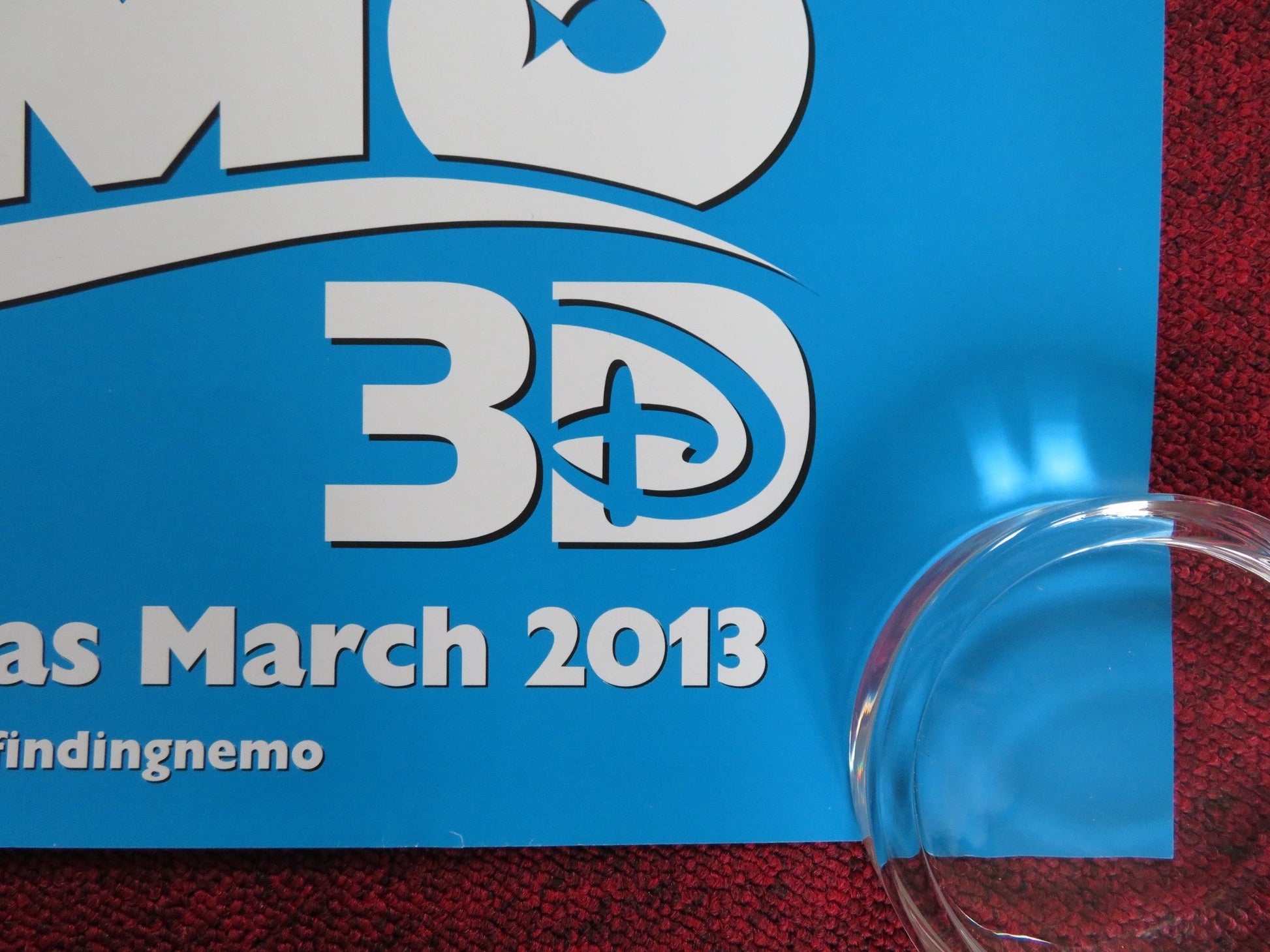 FINDING NEMO UK QUAD (30"x 40") ROLLED POSTER ALEXANDER GOULD E. DEGENERES 2003 Rendezvous Cinema Movie posters