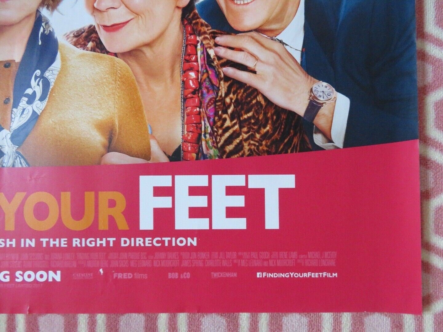 FINDING YOUR FEET BRITISH QUAD (30"x 40")ROLLED POSTER JOANNA LUMLEY CELIA IMRIE Movie posters