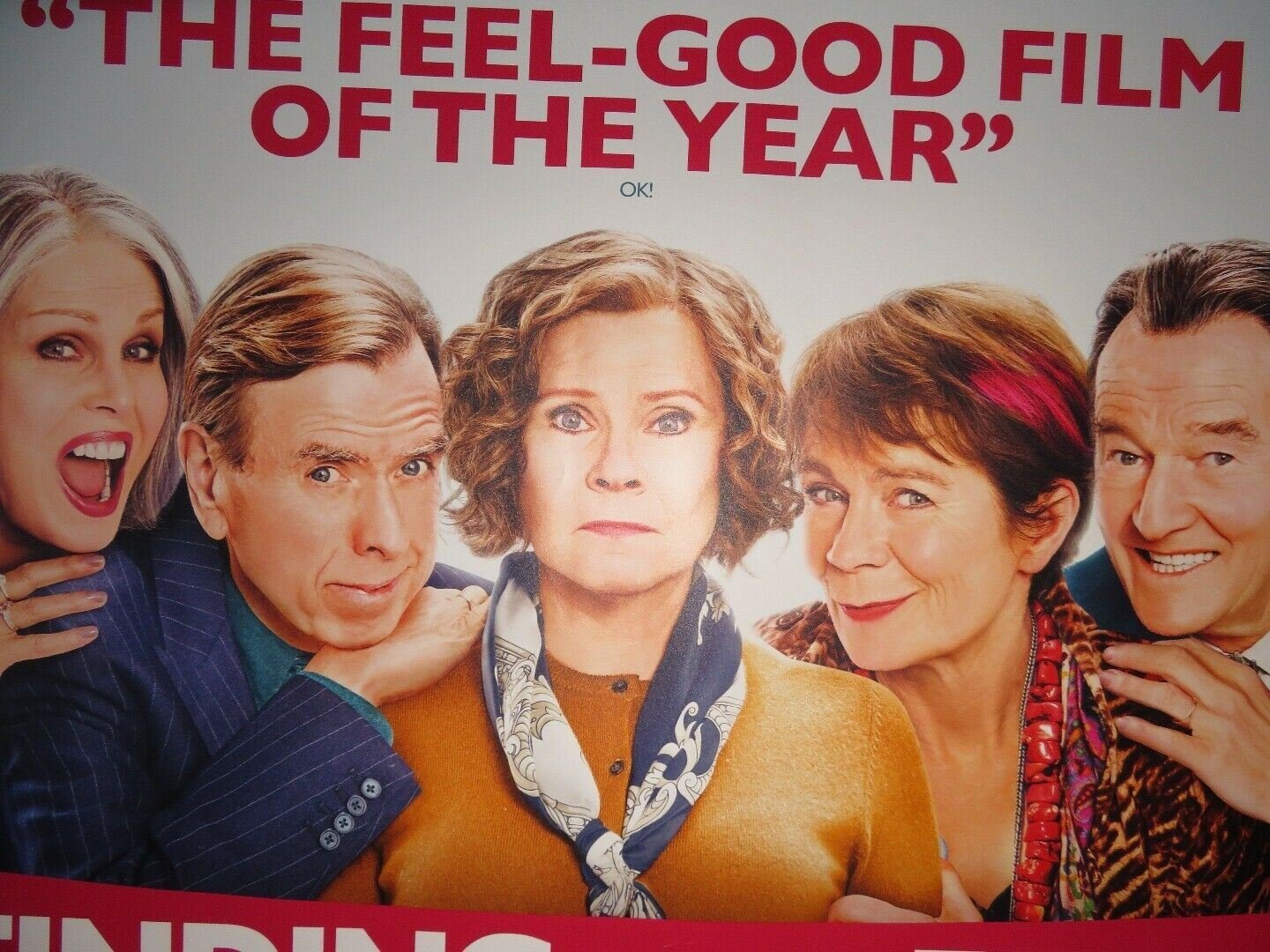 FINDING YOUR FEET BRITISH QUAD (30"x 40")ROLLED POSTER JOANNA LUMLEY CELIA IMRIE Movie posters