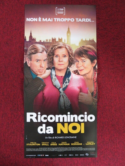 FINDING YOUR FEET ITALIAN LOCANDINA (26.5"x12.5") POSTER IMELDA STAUTON 2017 Movie posters