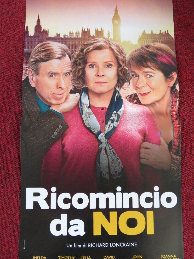 FINDING YOUR FEET ITALIAN LOCANDINA (26.5"x12.5") POSTER IMELDA STAUTON 2017 Movie posters