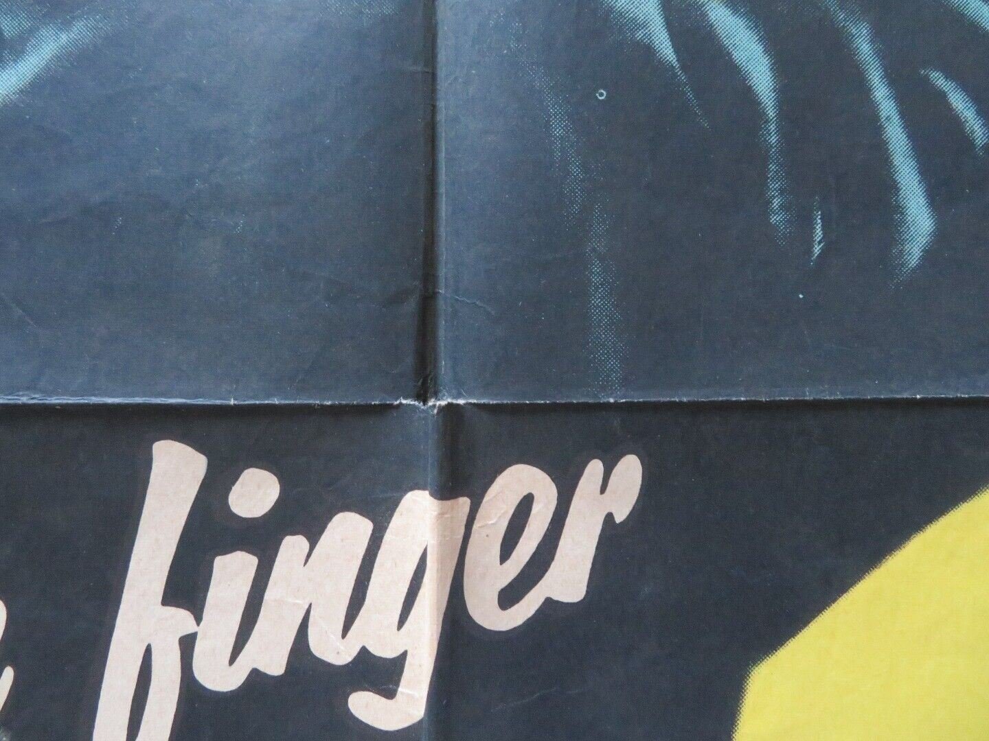 FINGER MAN FOLDED US ONE SHEET POSTER FORREST TUCKER FRANK LOVEJOY 1955 Movie posters