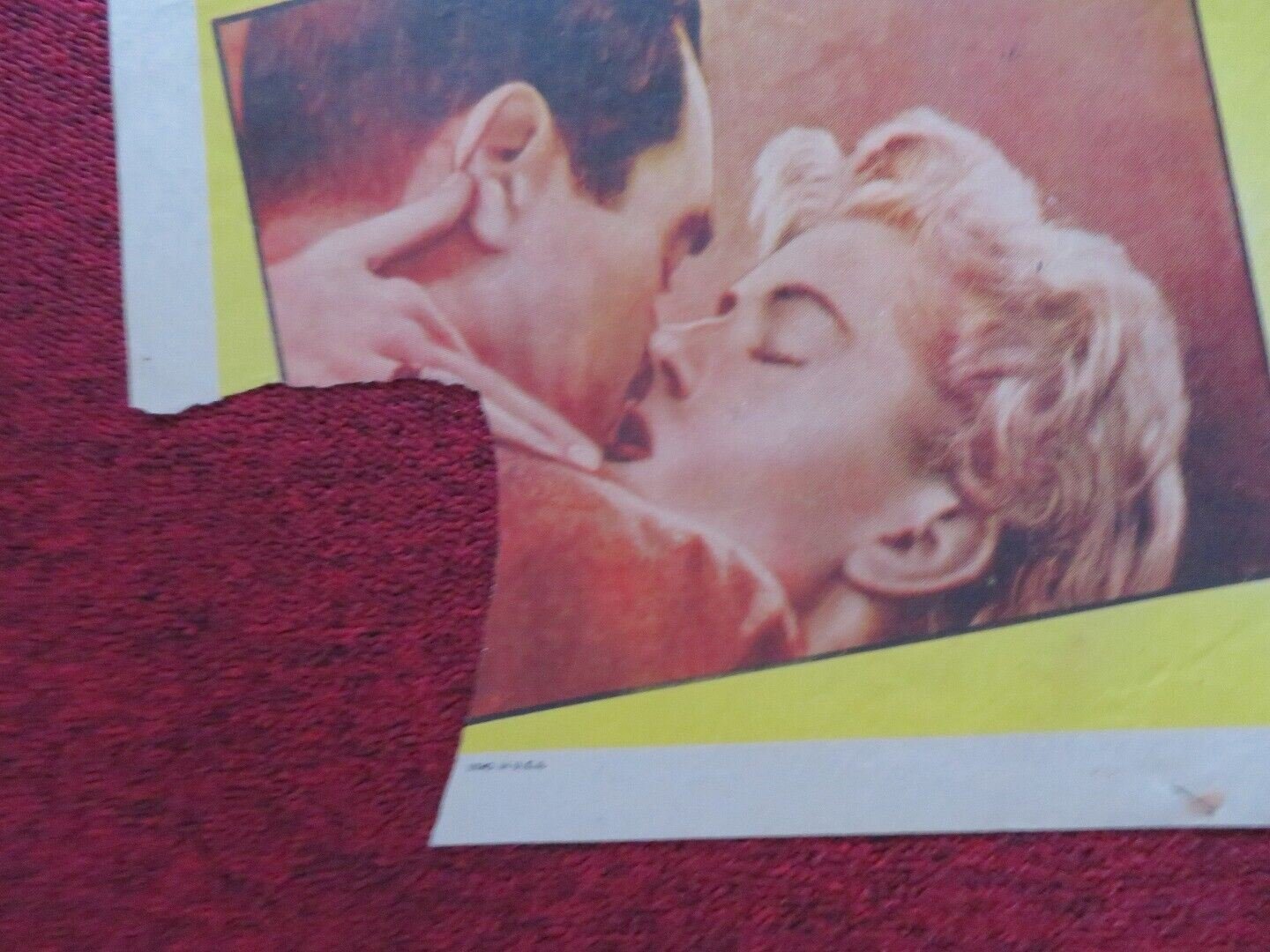 FINGER MAN FOLDED US ONE SHEET POSTER FORREST TUCKER FRANK LOVEJOY 1955 Movie posters