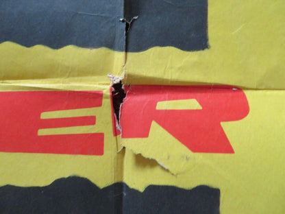 FINGER MAN FOLDED US ONE SHEET POSTER FORREST TUCKER FRANK LOVEJOY 1955 Movie posters