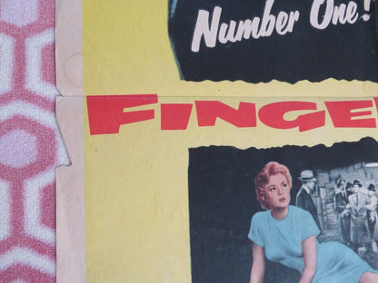 FINGER MAN FOLDED US ONE SHEET POSTER FRANK LOVEJOY 1955 Movie posters