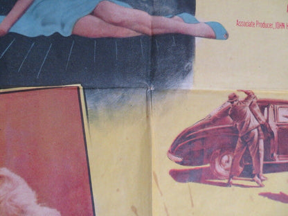 FINGER MAN FOLDED US ONE SHEET POSTER FRANK LOVEJOY 1955 Movie posters