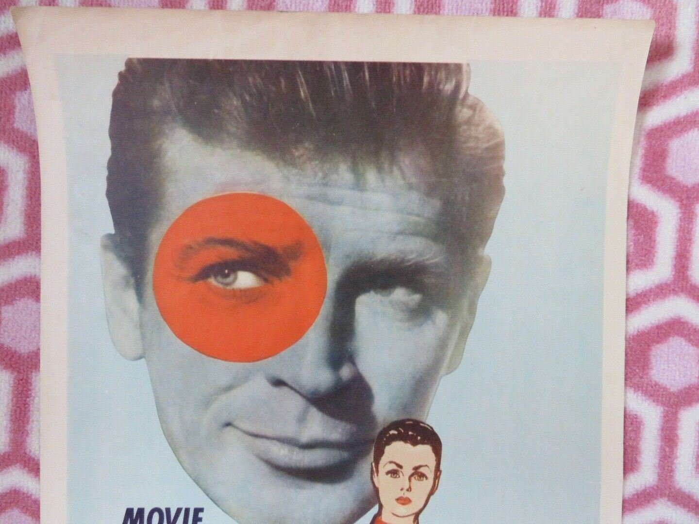 FINGER OF GUILT US INSERT (14"x 36") POSTER RICHARD BASEHART MARY MURPHY 1956 Movie posters