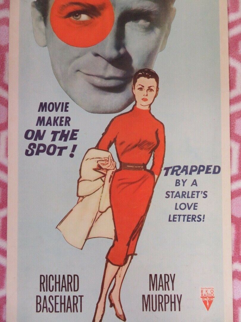 FINGER OF GUILT US INSERT (14"x 36") POSTER RICHARD BASEHART MARY MURPHY 1956 Movie posters