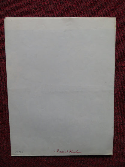 FINIAN'S RAINBOW FOLDED US ONE SHEET POSTER FRED ASTAIRE PETULA CLARK 1968 Rendezvous Cinema Movie posters