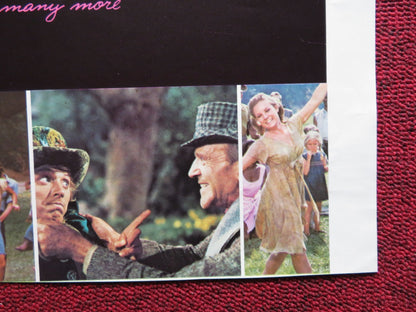 FINIAN'S RAINBOW FOLDED US ONE SHEET POSTER FRED ASTAIRE PETULA CLARK 1968 Rendezvous Cinema Movie posters