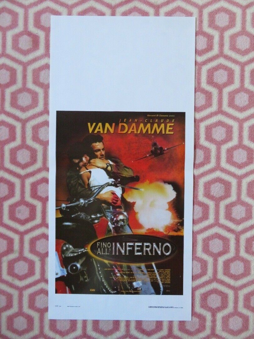 FINO ALL 'NFERNO / Inferno ITALIAN LOCANDINA (27.5"x13") POSTER 1999 Movie posters
