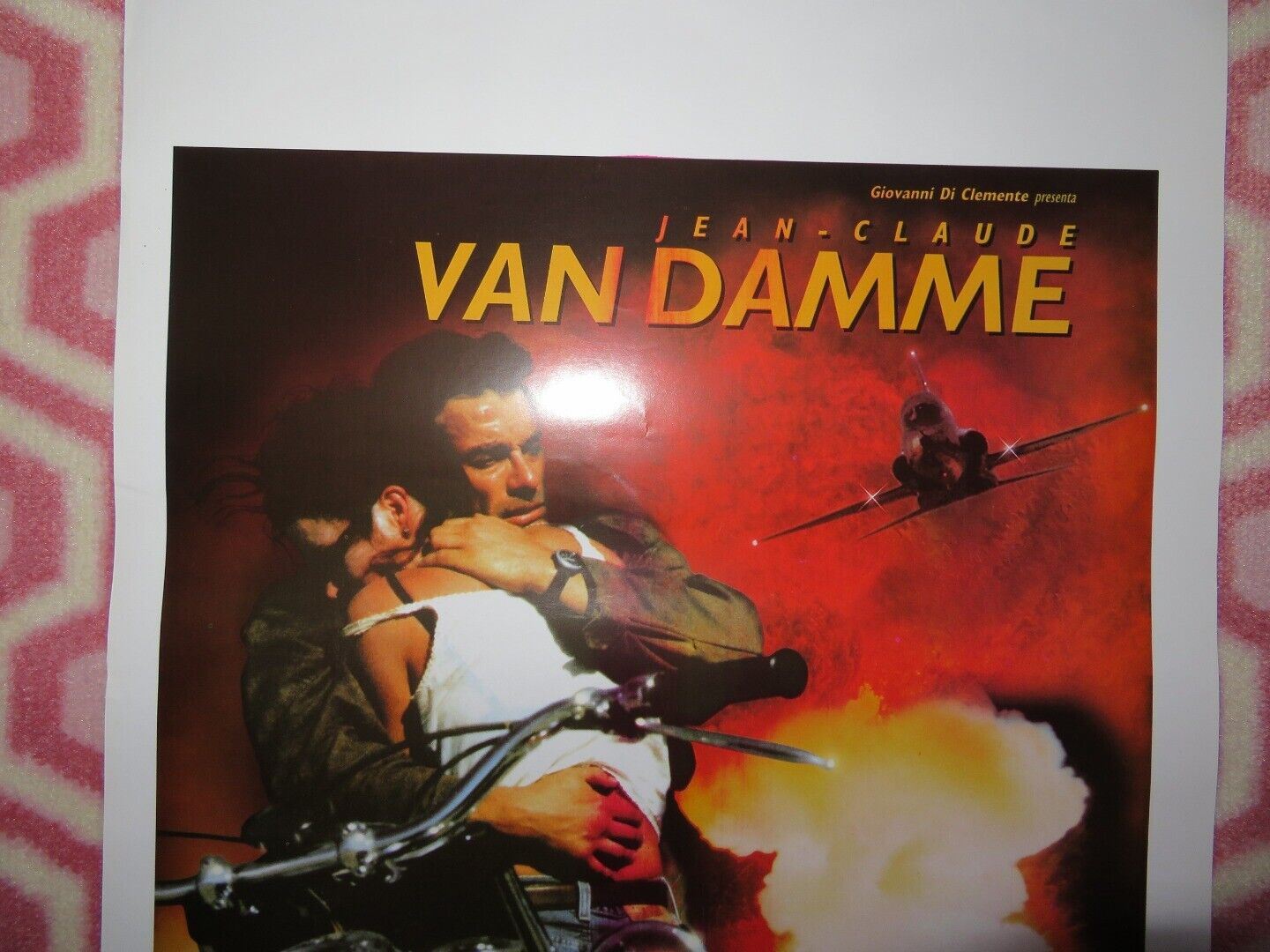 FINO ALL'INFERNO / Inferno ITALIAN LOCANDINA (27.5"x13") POSTER VAN DAMME 1999 Movie posters