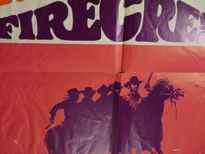 FIRE CREEK US ONE SHEET (27"x 41") POSTER JAMES STEWART HENRY FONDA 1967 Movie posters