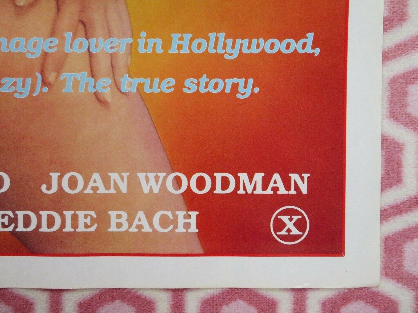 FIRE DOWN BELOW / Red Heat US ONE SHEET POSTER FRANK MARGELLO 1976 Movie posters