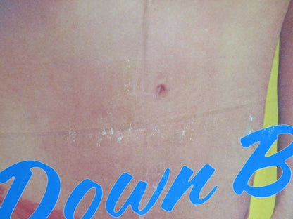 FIRE DOWN BELOW / Red Heat US ONE SHEET POSTER FRANK MARGELLO 1976 Movie posters