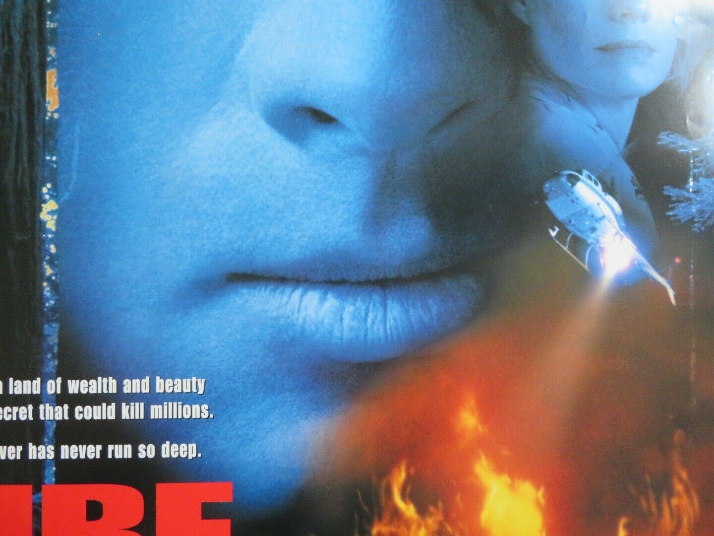 FIRE DOWN BELOW US ONE SHEET ROLLED POSTER STEVEN SEAGAL 1997 Movie posters