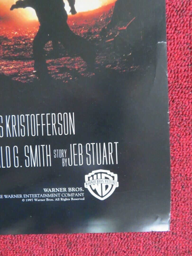 FIRE DOWN BELOW US ONE SHEET ROLLED POSTER STEVEN SEAGAL 1997 Movie posters