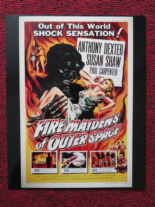 FIRE MAIDENS OF OUTER SPACE DEALER PHOTO POSTER ANTHONY DEXTER SUSAN SHAW 1956 Rendezvous Cinema Movie posters