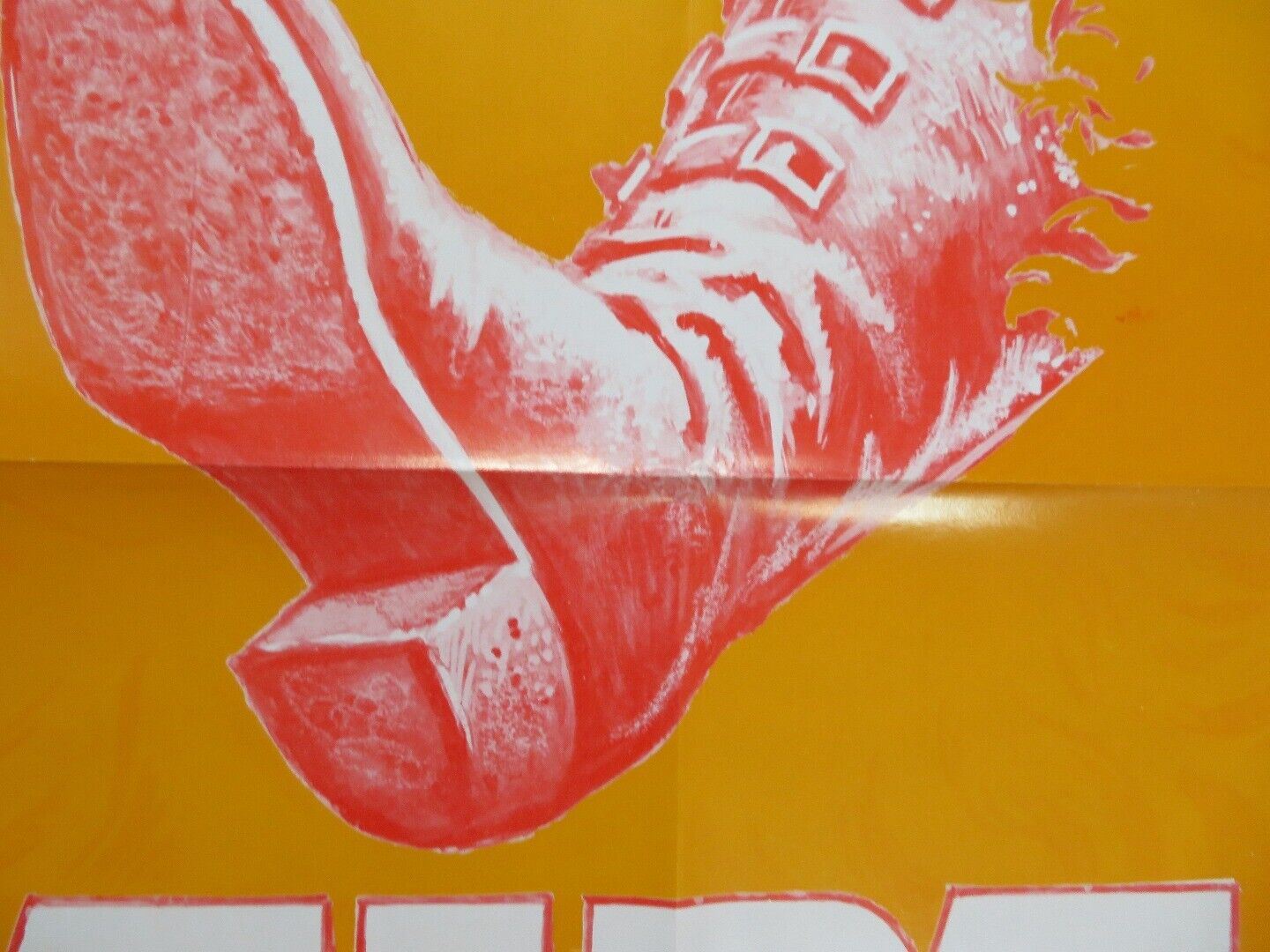 FIRE OF THE TIGER KUNG FU FOLDED US ONE SHEET POSTER CHEW YIP SAI-HO-KAI 1970'S - Rendezvous Cinema