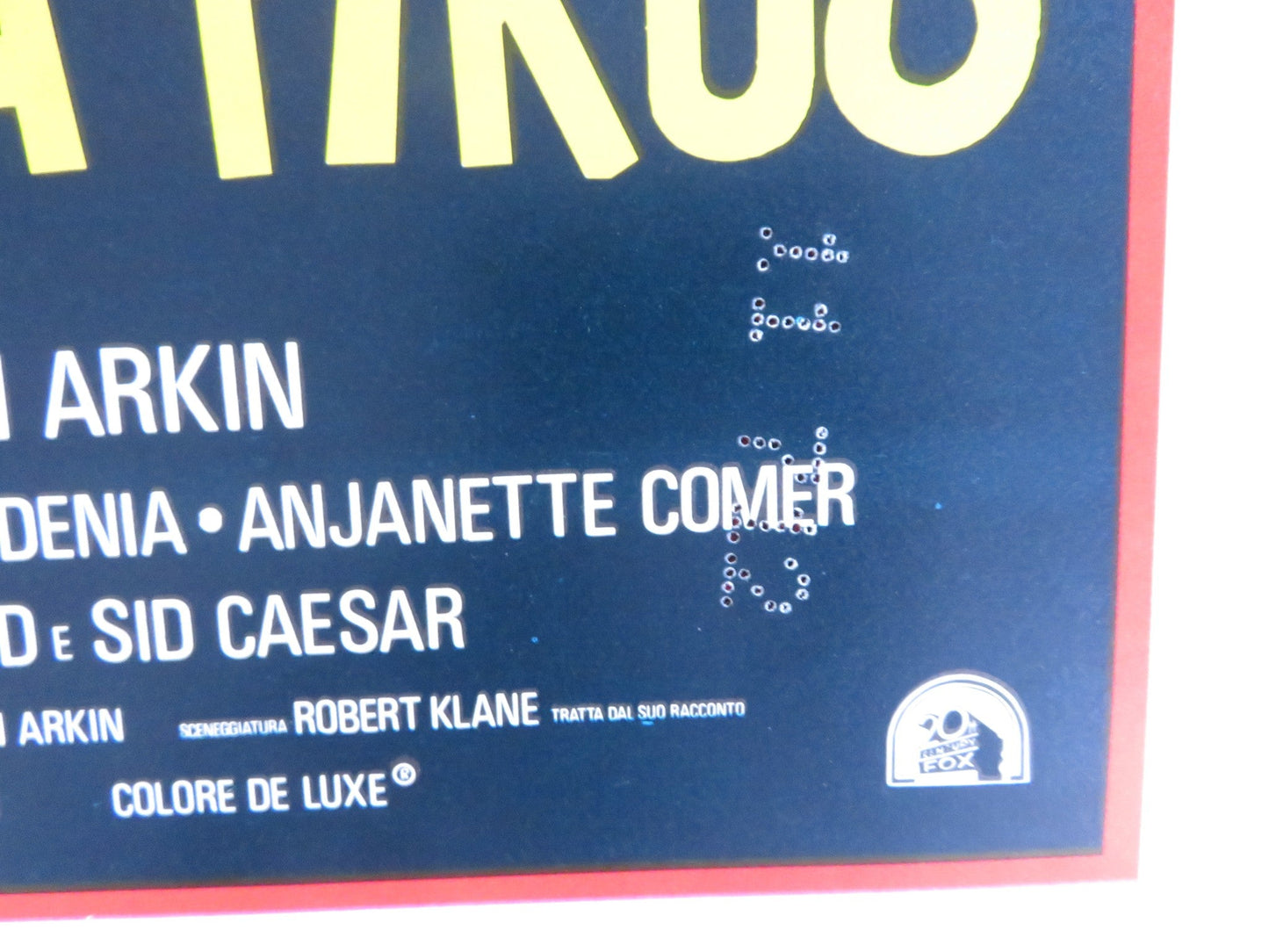 FIRE SALE ITALIAN LOCANDINA POSTER ALAN ARKIN ROB REINER 1977 Rendezvous Cinema Movie posters