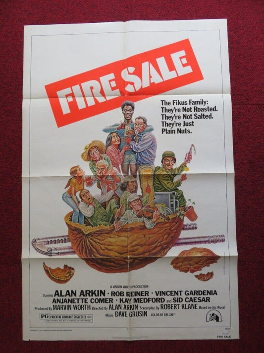 FIRE SALE US ONE SHEET POSTER ALAN ARKIN ROB REINER 1977 Movie posters