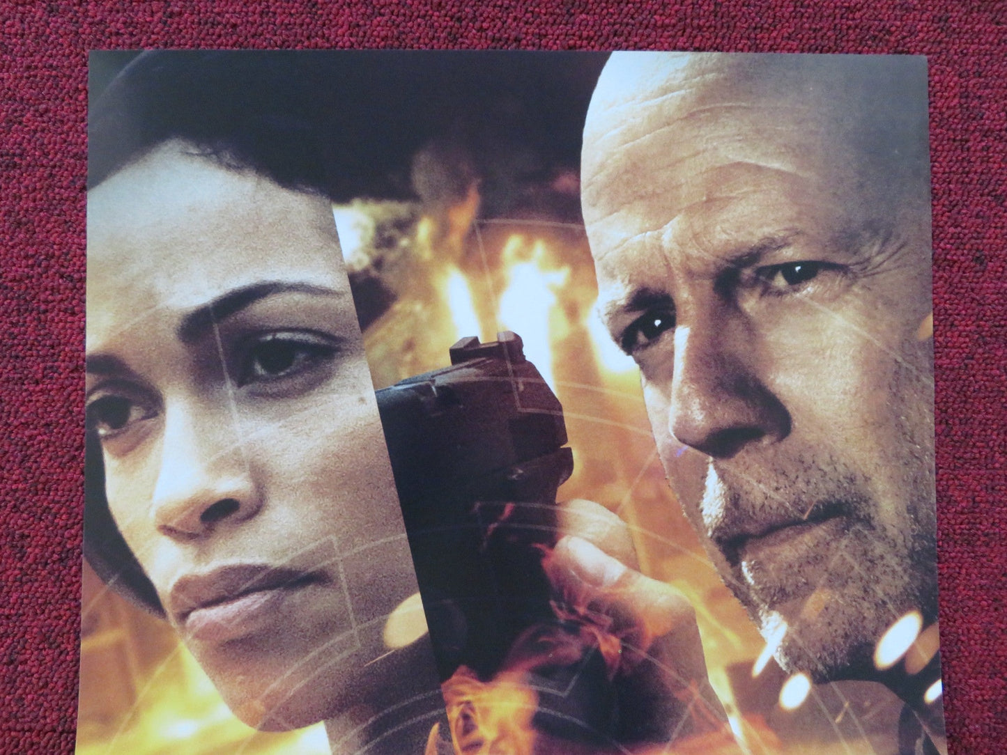 FIRE WITH FIRE ITALIAN LOCANDINA POSTER JOSH DUHAMEL BRUCE WILLIS 2012 Rendezvous Cinema Movie posters