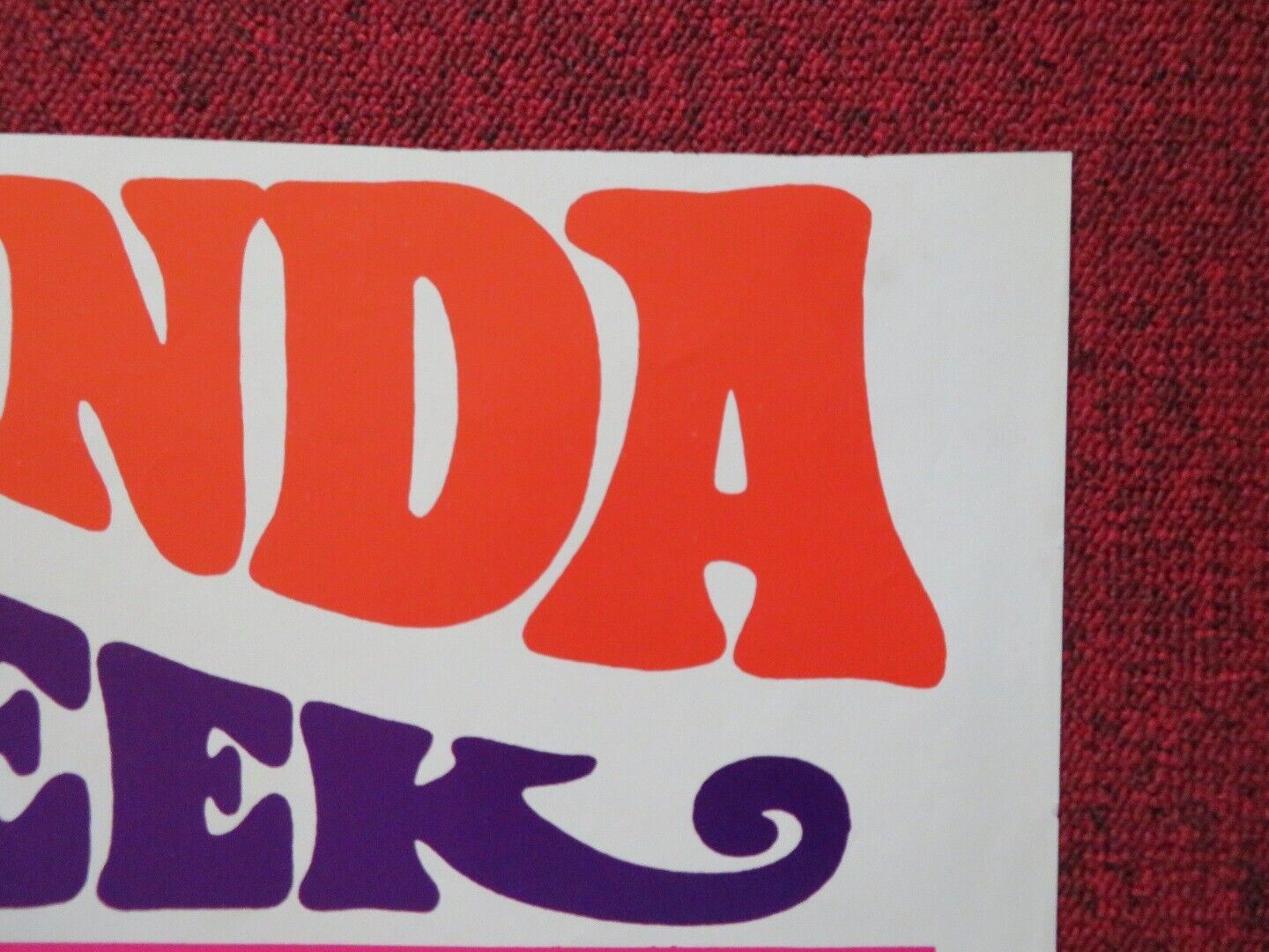 FIRECREEK FOLDED US ONE SHEET POSTER HENRY FONDA JAMES STEWART 1968 Movie posters