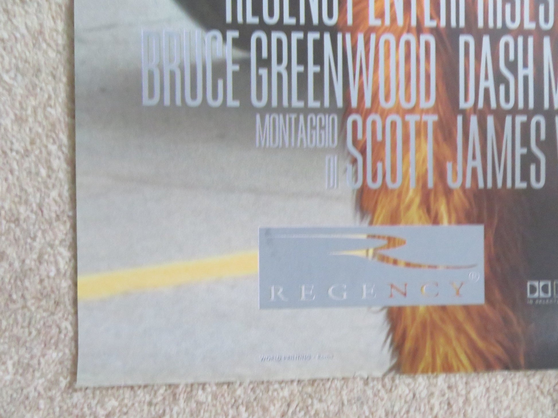 FIREHOUSE DOG ITALIAN 2 FOGLIO POSTER JOSH HUTCHERSON BRUCE GREENWOOD 2007 Rendezvous Cinema Movie posters