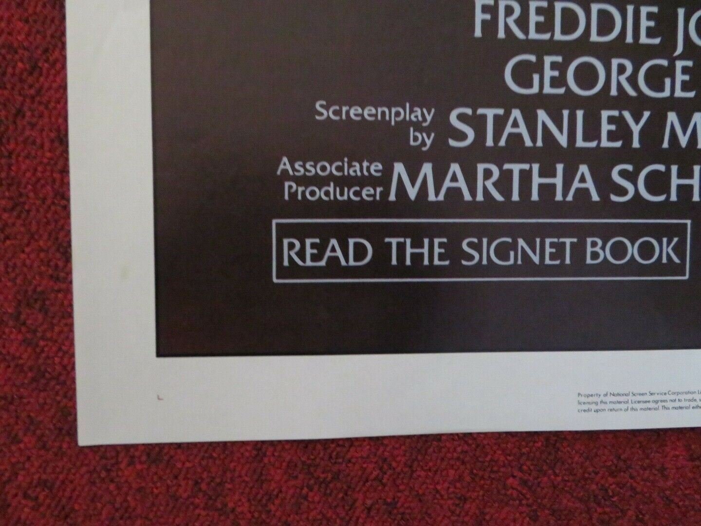 FIRESTARTER FOLDED US ONE SHEET POSTER DREW BARRYMORE DAVID KEITH 1984 - Rendezvous Cinema