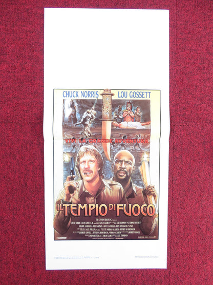 FIREWALKER ITALIAN LOCANDINA POSTER CANNON CHUCK NORRIS LOU GOSSETT 1986 Rendezvous Cinema Movie posters
