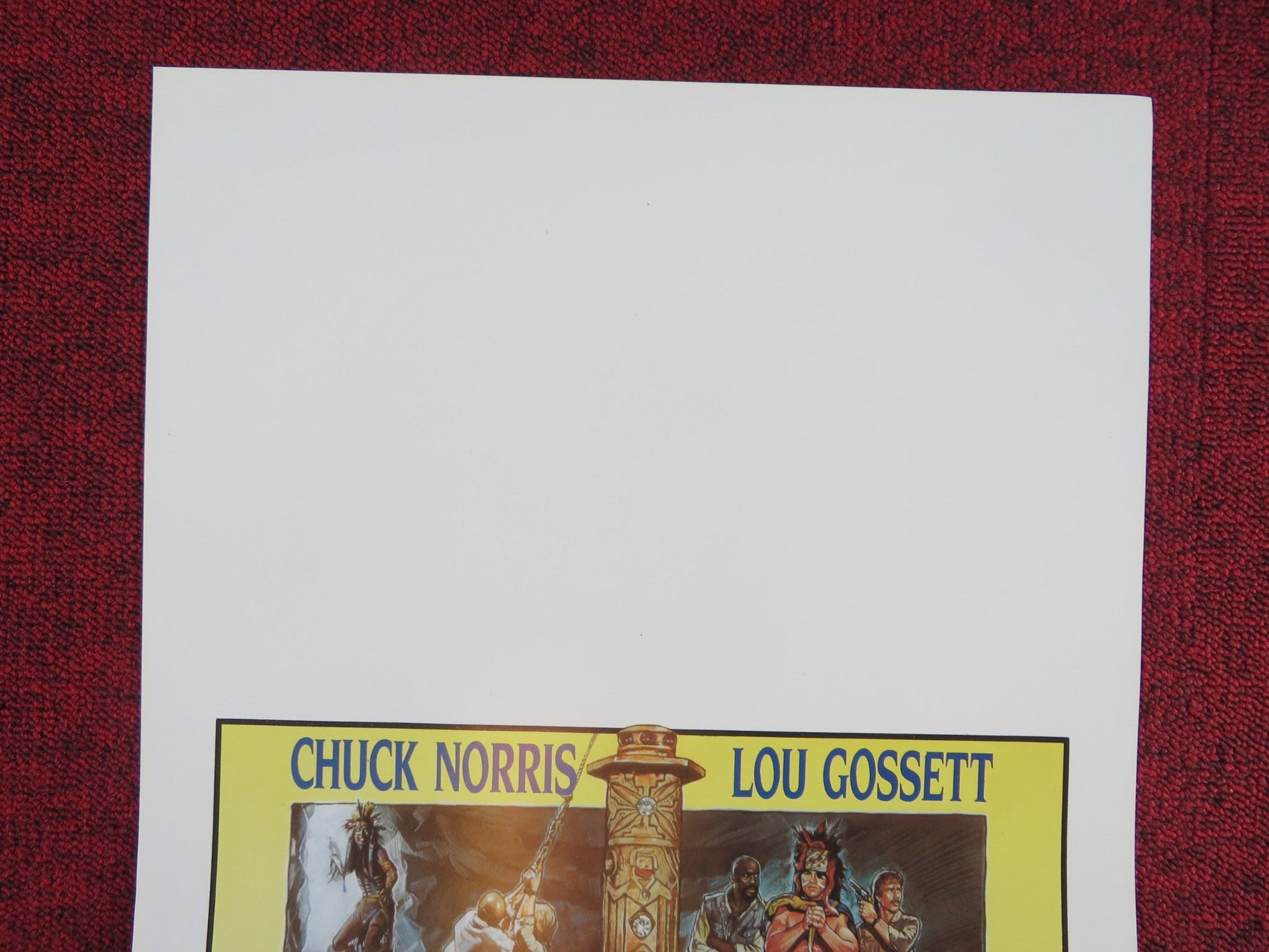 FIREWALKER ITALIAN LOCANDINA POSTER CANNON CHUCK NORRIS LOU GOSSETT 1986 Rendezvous Cinema Movie posters