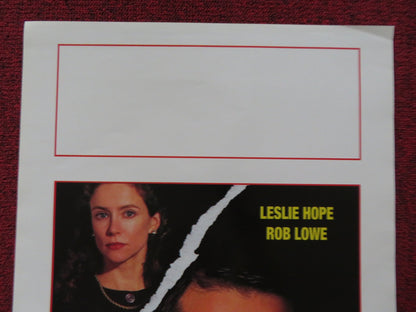 FIRST DEGREE ITALIAN LOCANDINA POSTER LESLIE HOPE ROB LOWE 1995 Rendezvous Cinema Movie posters
