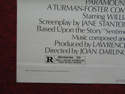 FIRST LOVE FOLDED US ONE SHEET POSTER WILLIAM KATT SUSAN DEY 1977 Movie posters