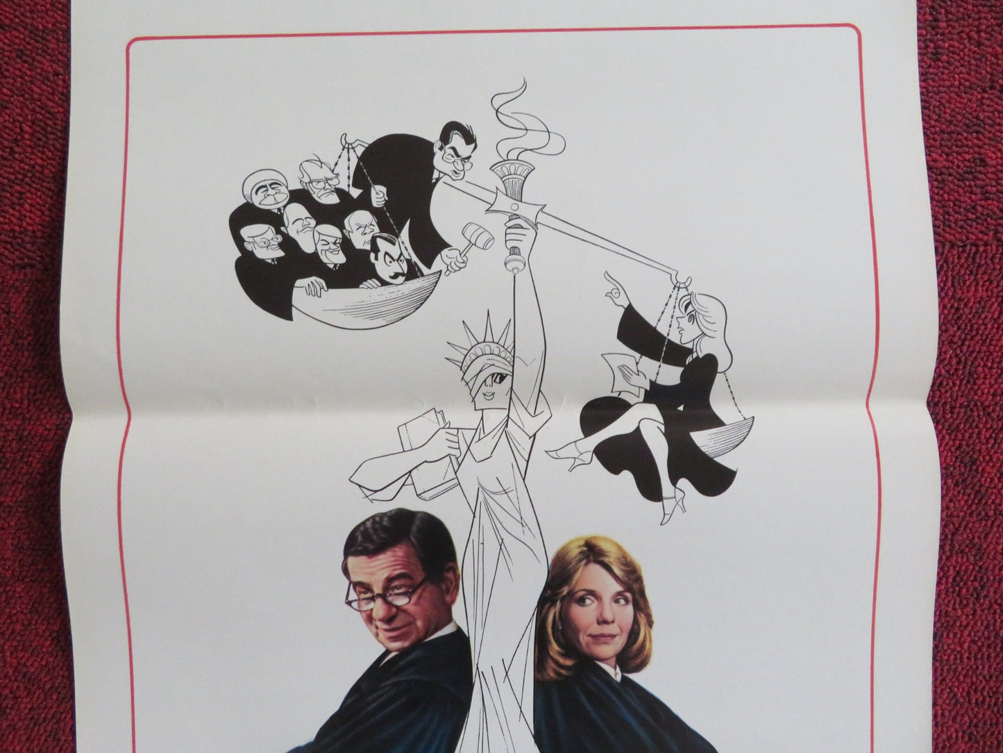 FIRST MONDAY IN OCTOBER ITALIAN LOCANDINA POSTER WALTER MATTHAU 1982 Rendezvous Cinema Movie posters