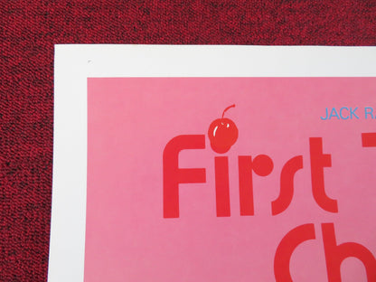 FIRST TIME AT CHERRY HIGH US TRI FOLDED ONE SHEET ROLLED POSTER R. SYMMER 1984 Rendezvous Cinema Movie posters