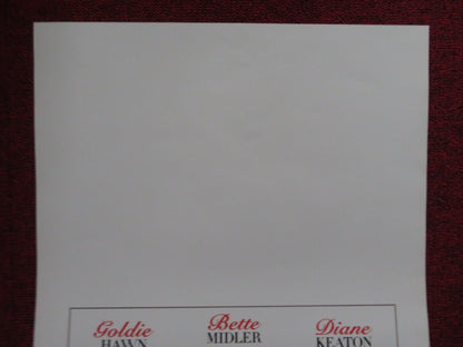 FIRST WIVES CLUB ITALIAN LOCANDINA POSTER GOLDIE HAWN BETTE MIDLER 1996 Rendezvous Cinema Movie posters