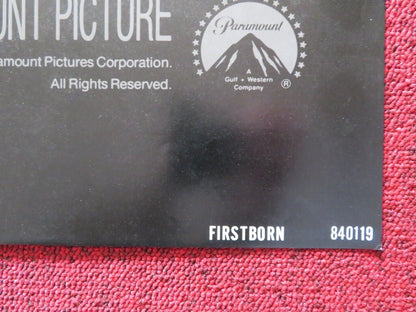 FIRSTBORN FOLDED US ONE SHEET POSTER TERI GARR PETER WELLER 1984 Movie posters