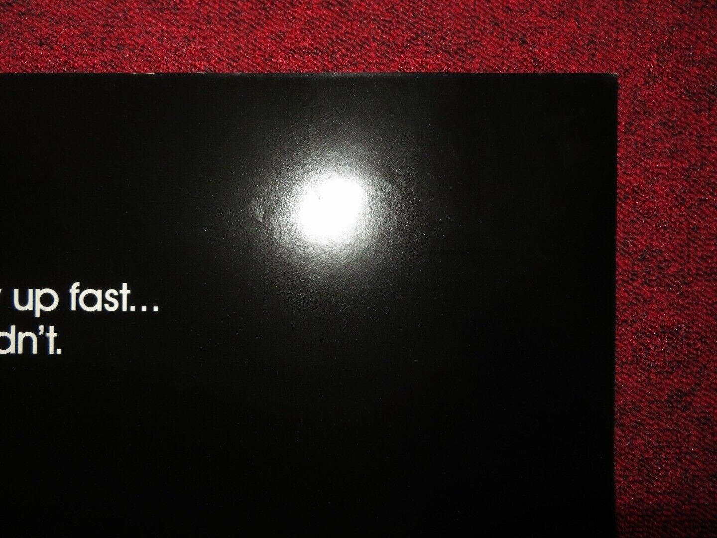 FIRSTBORN FOLDED US ONE SHEET POSTER TERI GARR PETER WELLER 1984 Movie posters