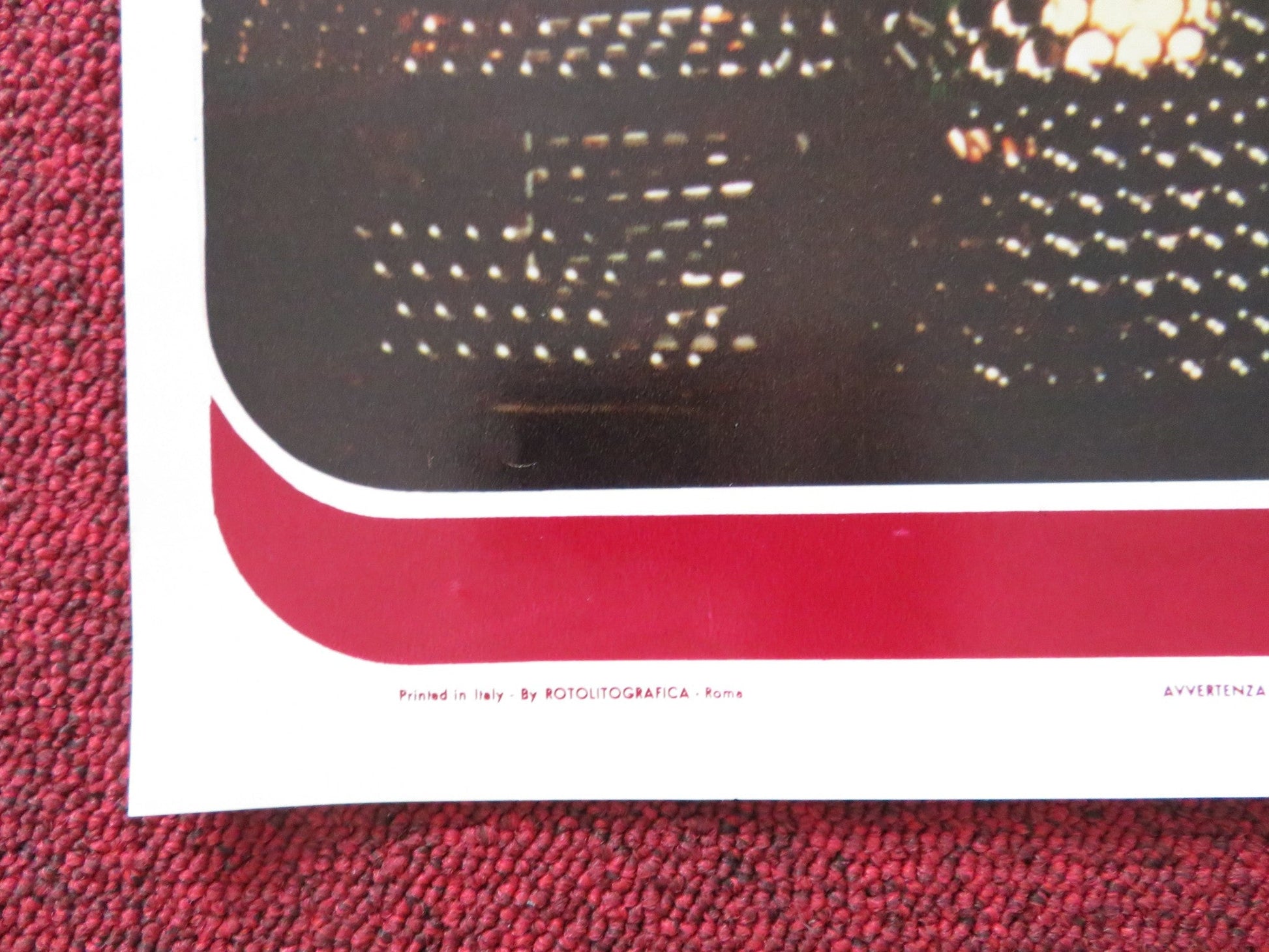 F.I.S.T. - C ITALIAN FOTOBUSTA POSTER SYLVESTER STALLONE ROD STEIGER 1978 Rendezvous Cinema Movie posters