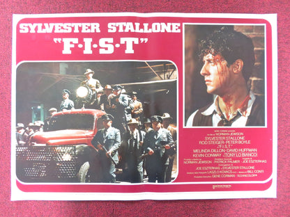 F.I.S.T. - C ITALIAN FOTOBUSTA POSTER SYLVESTER STALLONE ROD STEIGER 1978 Rendezvous Cinema Movie posters