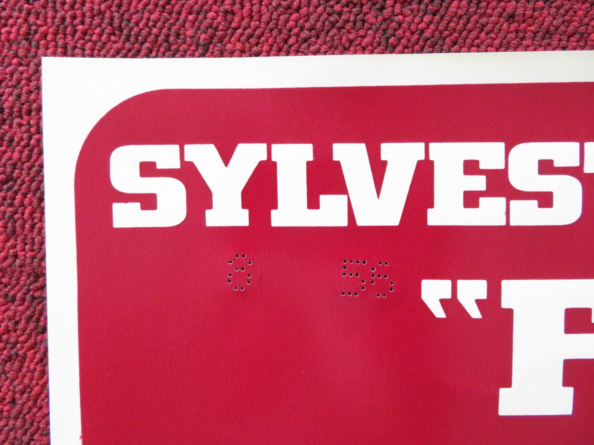 F.I.S.T. - C ITALIAN FOTOBUSTA POSTER SYLVESTER STALLONE ROD STEIGER 1978 Rendezvous Cinema Movie posters