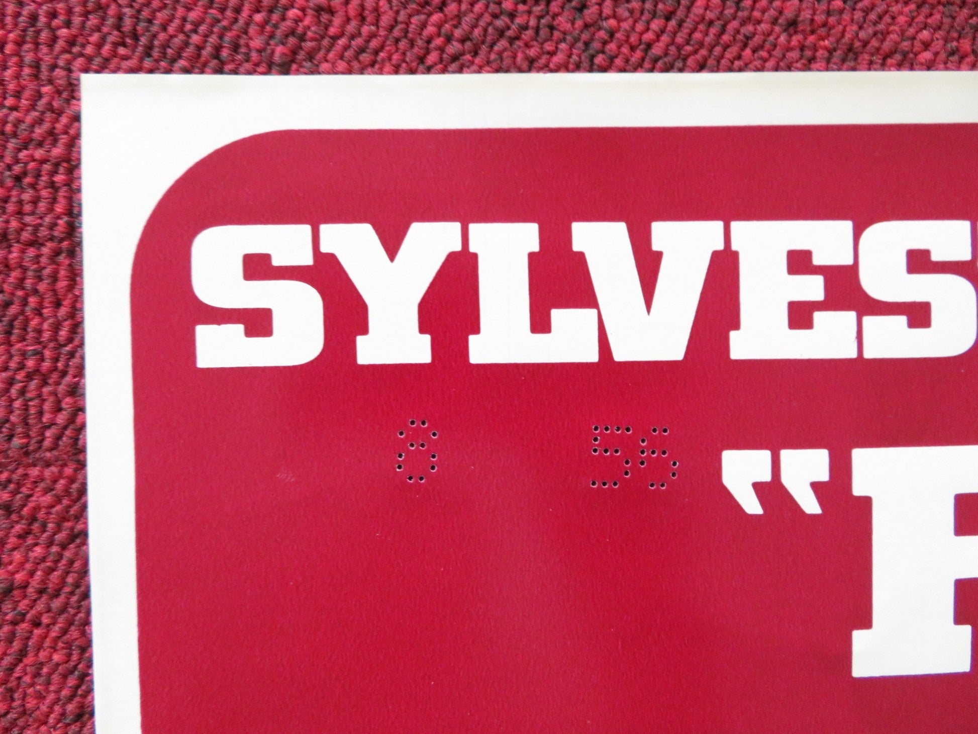 F.I.S.T. - D ITALIAN FOTOBUSTA POSTER SYLVESTER STALLONE ROD STEIGER 1978 Rendezvous Cinema Movie posters