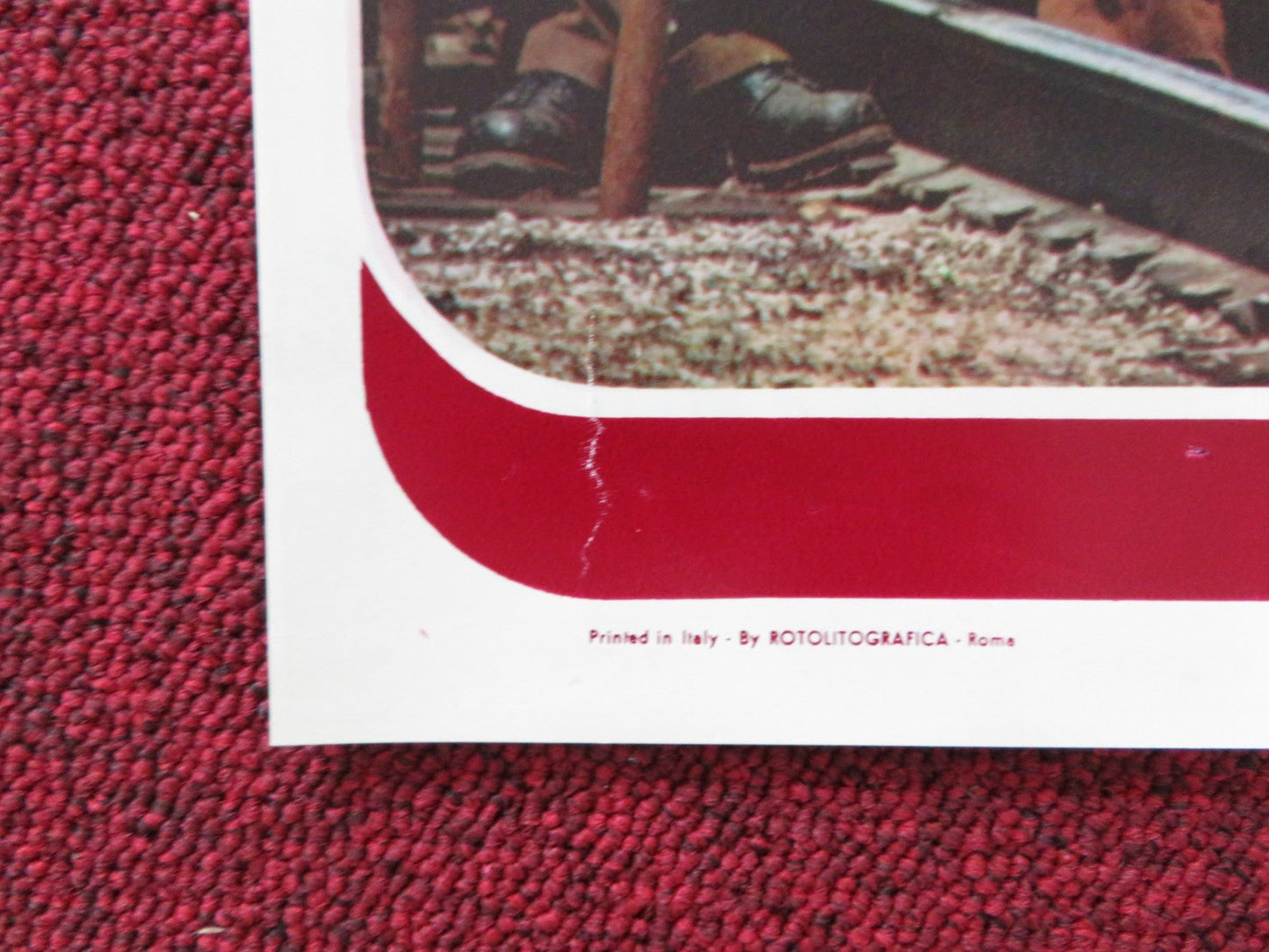 F.I.S.T. - E ITALIAN FOTOBUSTA POSTER SYLVESTER STALLONE ROD STEIGER 1978 Rendezvous Cinema Movie posters