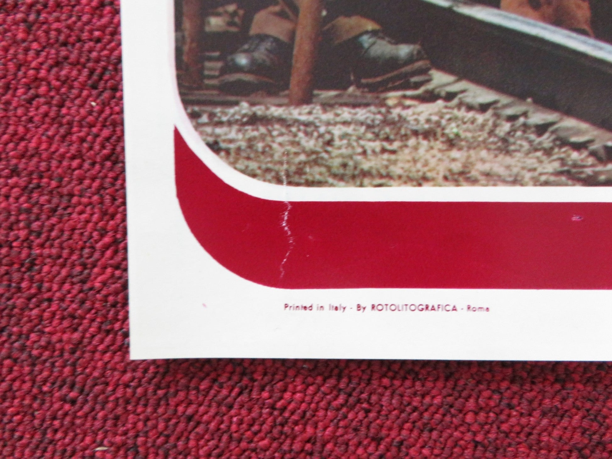 F.I.S.T. - E ITALIAN FOTOBUSTA POSTER SYLVESTER STALLONE ROD STEIGER 1978 Rendezvous Cinema Movie posters