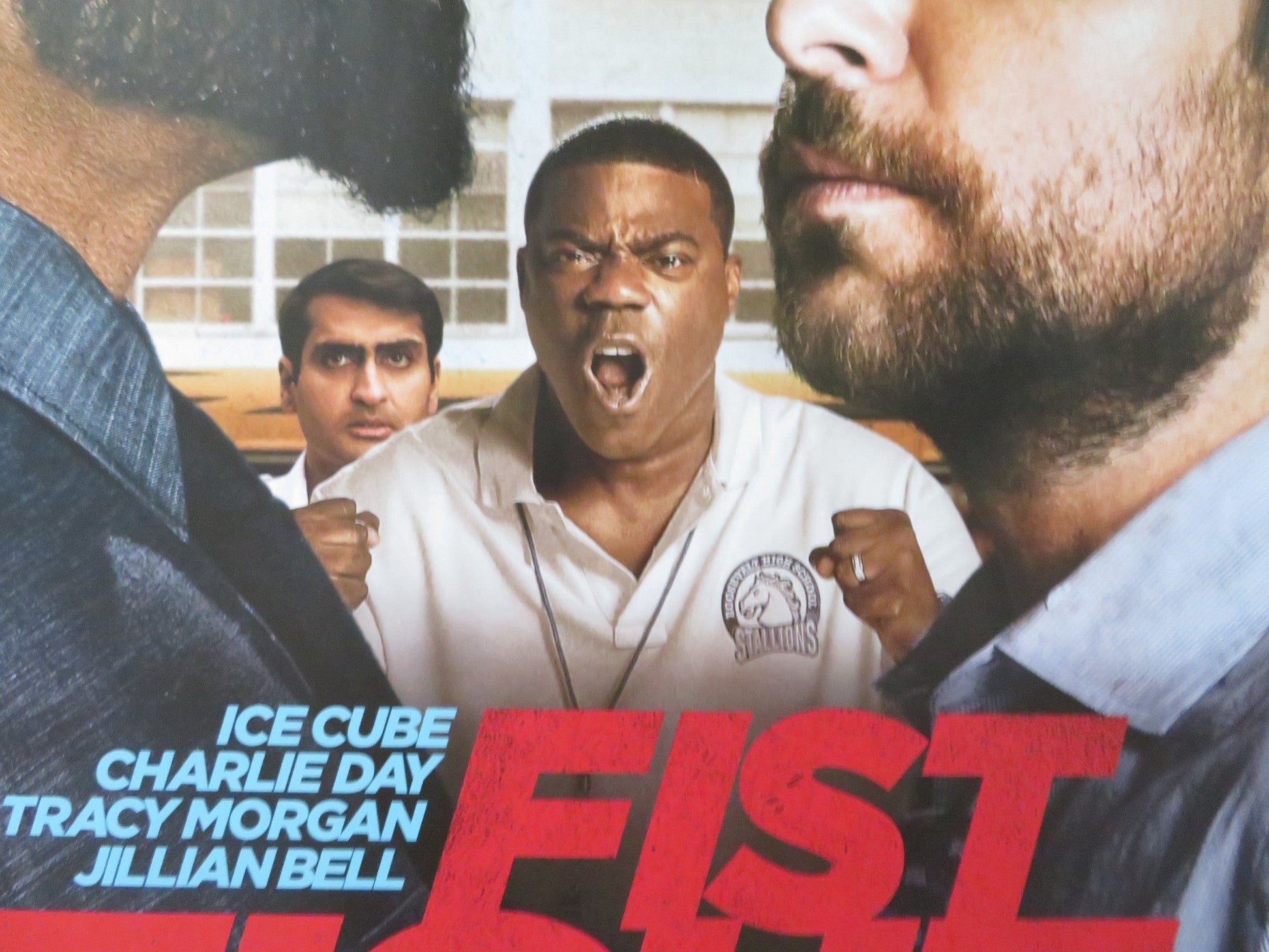 FIST FIGHT UK QUAD ROLLED POSTER CHARLIE DAY ICE CUBE 2017 Rendezvous Cinema Movie posters