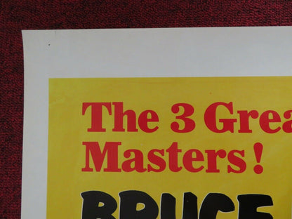 FIST OF FEAR TOUCH OF DEATH - KUNG FU US ONE SHEET ROLLED POSTER BRUCE LEE 1980 Movie posters