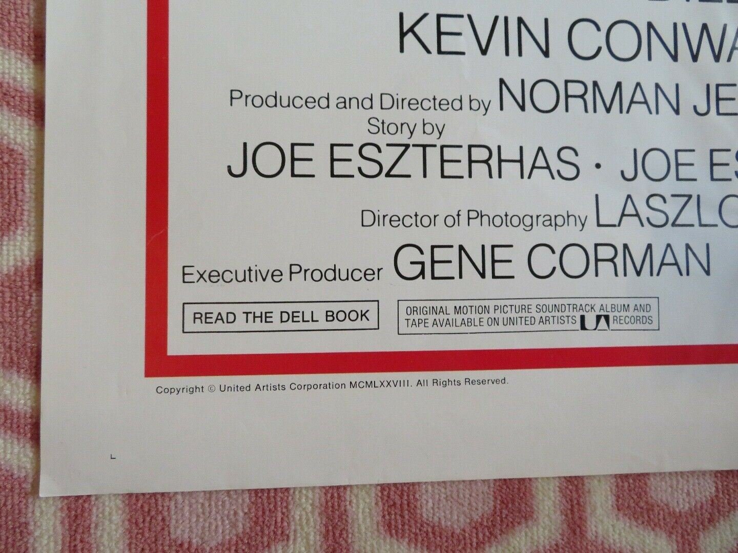 F.I.S.T STYLE B US ONE SHEET POSTER SYLVESTER SALLONE ROD STEIGER 1977 Movie posters